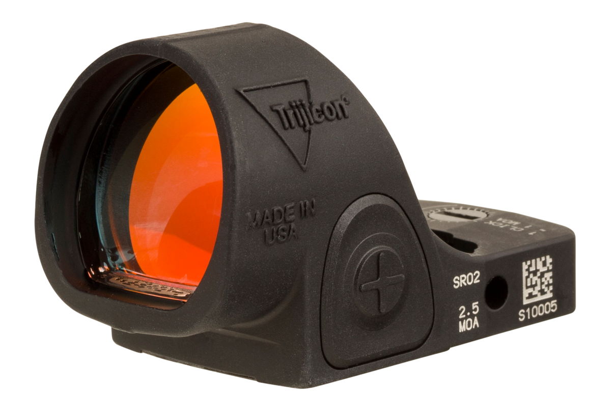 Trijicon SRO 1x 5 MOA Adjustable LED Red Dot Sight - Matte Black — view 2