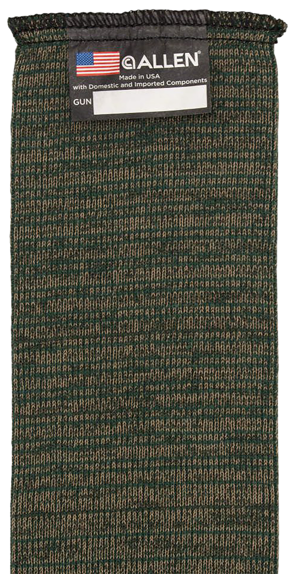 Allen 133 Gun Sock 52" Rifle/Shotgun Heather Green Silicone-Treated Knit — view 2