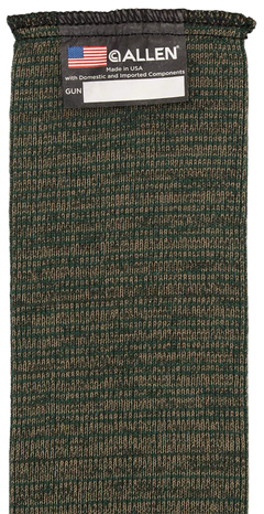 Allen 133 Gun Sock 52" Rifle/Shotgun Heather Green Silicone-Treated Knit — view 2