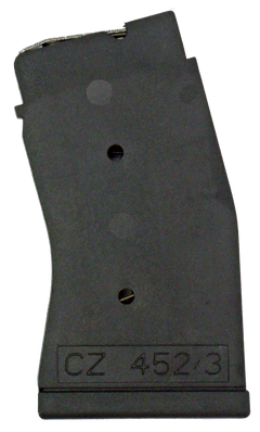 CZ 452/453 22 WMR 10-Rd Black Polymer Magazine — view 2