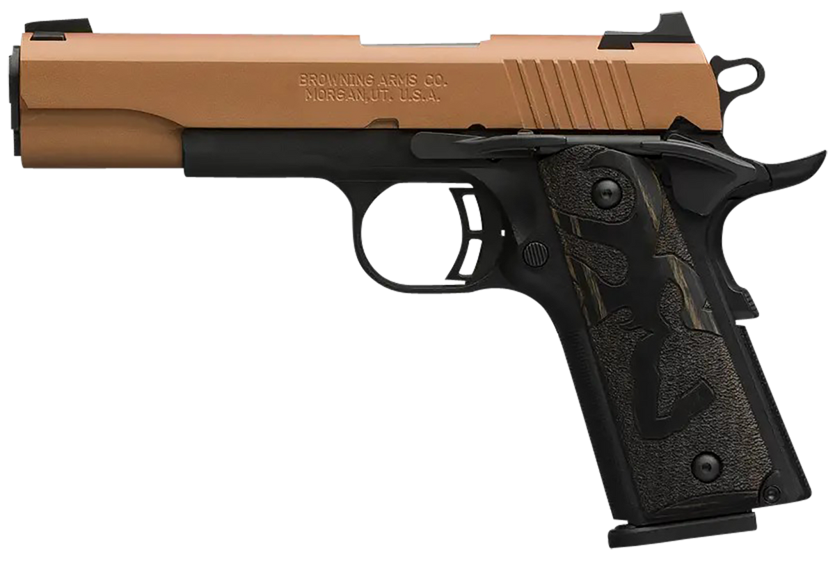 Browning 1911 Black Label Full Size .380 ACP 4.25" 8+1 Semi-Auto Pistol - Copper Cerakote — view 2