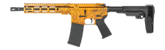 Shark Coast Tactical Topography 5.56 NATO 10.5" 30+1 Semi-Auto AR Pistol - Orange Cerakote — view 2