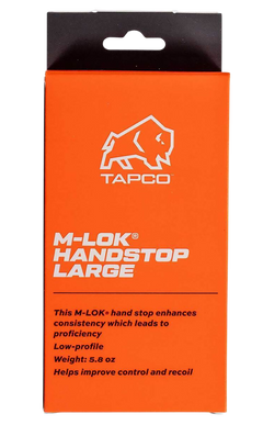 Tapco TAP22096 Hand Stop Large Black Aluminum — view 2