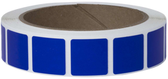 Action Target Square Blue Target Pasters 7/8" Self-Adhesive 1000 Per Roll — view 2