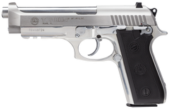 Taurus 92 9mm Luger 5" 17+1 DA/SA Semi-Auto Pistol - Serrated Frame - Matte Stainless — view 2