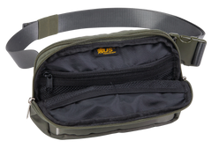 US PeaceKeeper Suburban Sidekick Fanny Pack Green/Grey Polyester - 8.25" x 5.5" x 2.25" — view 2