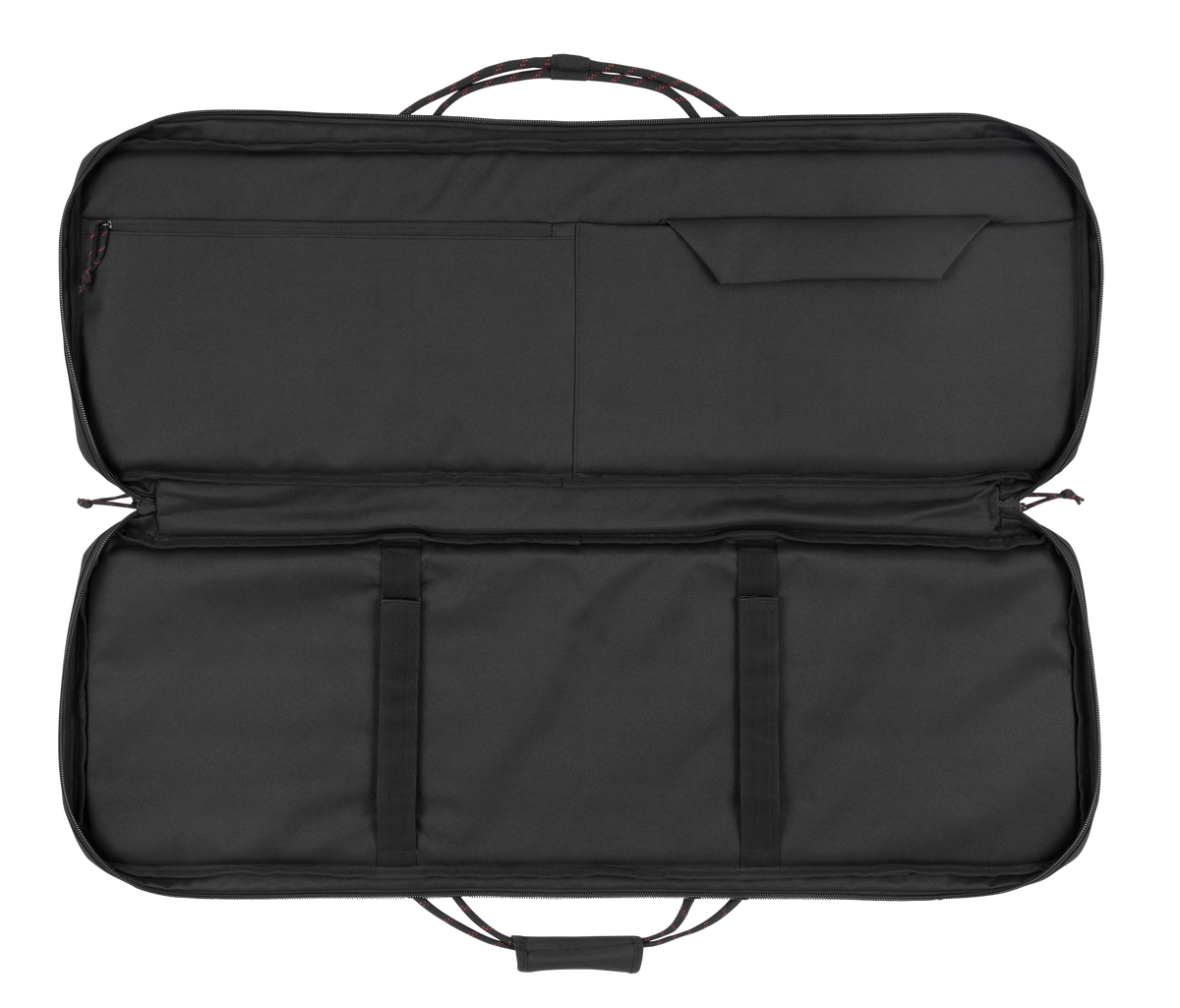 Tac Six Squad 38" Tactical Rifle Case Black 600D Polyester Lockable — view 2