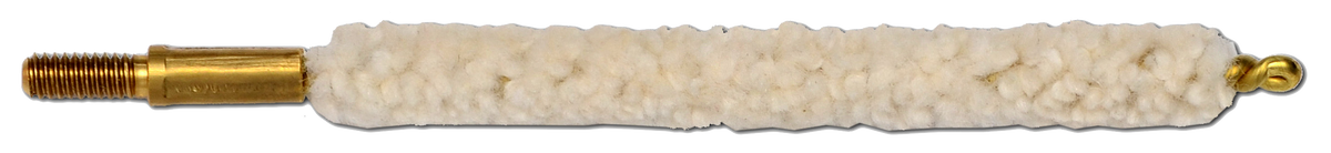 Pro-Shot MP17 Bore Mop .17 Cal Rifle #5-40 Thread Cotton Brass Core — view 2