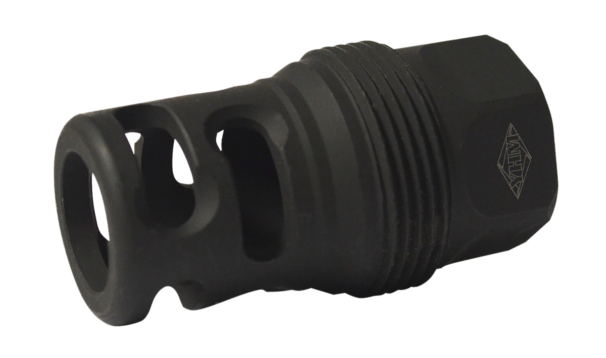 Yankee Hill sRx Q.D. Muzzle Brake Short 11/16x24 Black Phosphate Steel — view 2