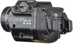 Streamlight TLR-8 HL-X G Sub USB 1913 Short 1,000 Lumens Green Laser Pistol Light — view 2