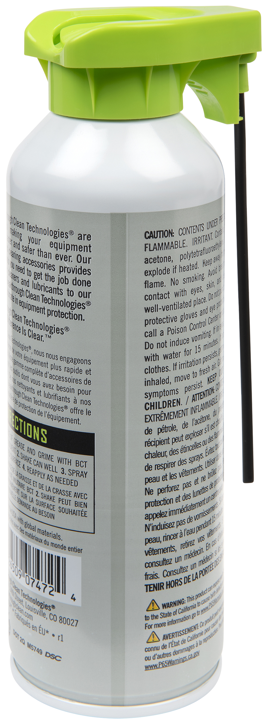 Breakthrough Clean Dry Lube 6 oz Aerosol Gun Lubricant - PTFE — view 2
