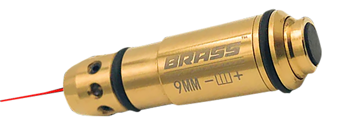 Triumph Systems Brass Beam 9mm Luger Red Laser Dry Fire Training Cartridge — view 2