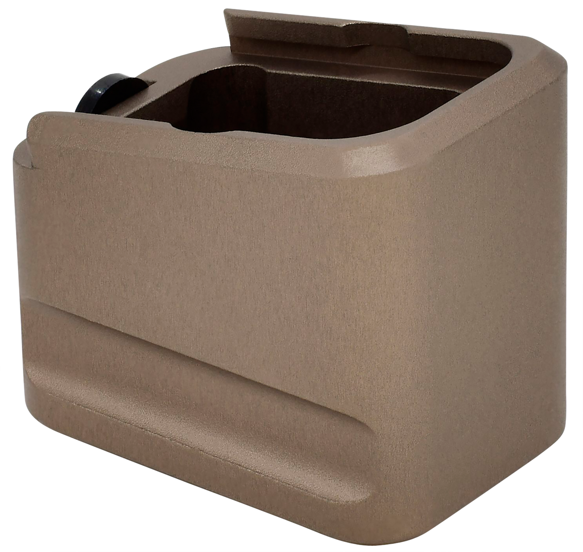 Warne 3113 Magazine Extension Glock 17/22 9mm Luger/.40 S&W +5/+4 Rd Flat Dark Earth — view 2