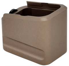 Warne 3113 Magazine Extension Glock 17/22 9mm Luger/.40 S&W +5/+4 Rd Flat Dark Earth — view 2