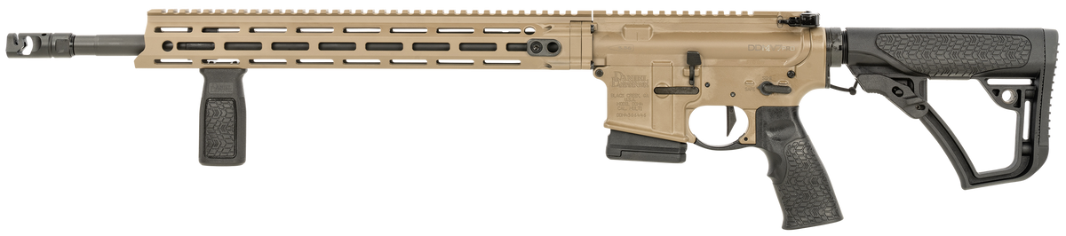 Daniel Defense DDM4 V7 Pro *CA Compliant 5.56x45mm NATO 18" 10+1 Semi-Auto Rifle - FDE — view 2
