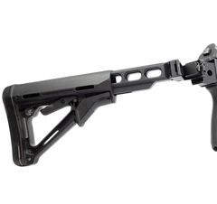 Samson B.R.E. Bufferless Receiver Extension 6-Position w/ Folding Picatinny Adapter - Black Anodized — view 2
