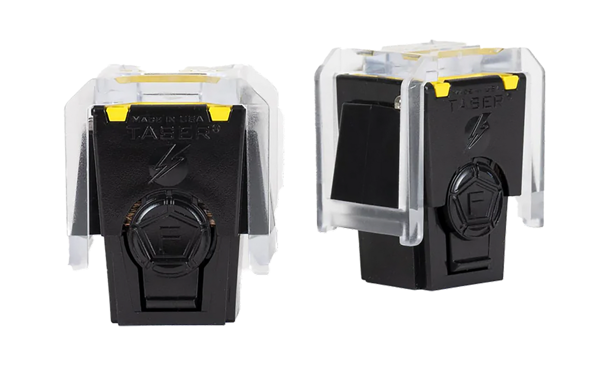 Taser X26P Cartridge 2-Pack Black / Yellow - Fits X1, X26P, X26C, M26C — view 2