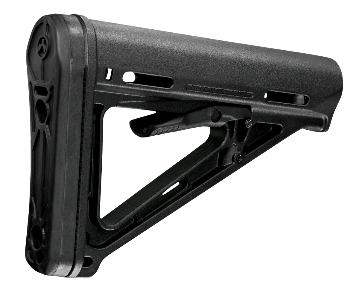 Magpul Industries MOE Carbine Stock Commercial-Spec MAG401-BLK AR-15/M16/M4 Black Polymer — view 2