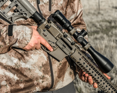 Warne XSKEL30DE X-SKEL Scope Mount/Ring Combo 30mm Ultra High - Flat Dark Earth Cerakote — view 2