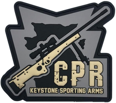 Crickett KSA035CPR/P CPR Rifle Case Black Padded Soft Case w/ Bi-Pod & Scope - 37 in — view 2