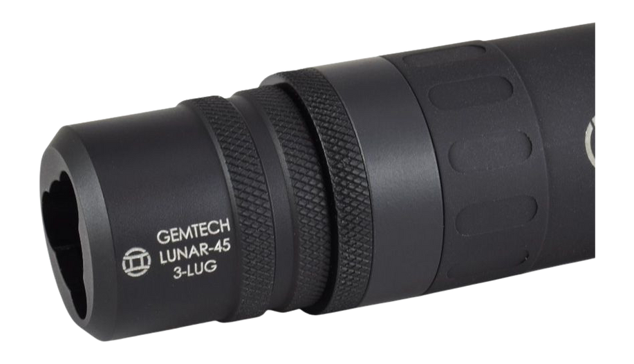 Gemtech 3-Lug QD Mount for LUNAR-45 / GM-45 - MP5-Style - .45 Cal — view 2