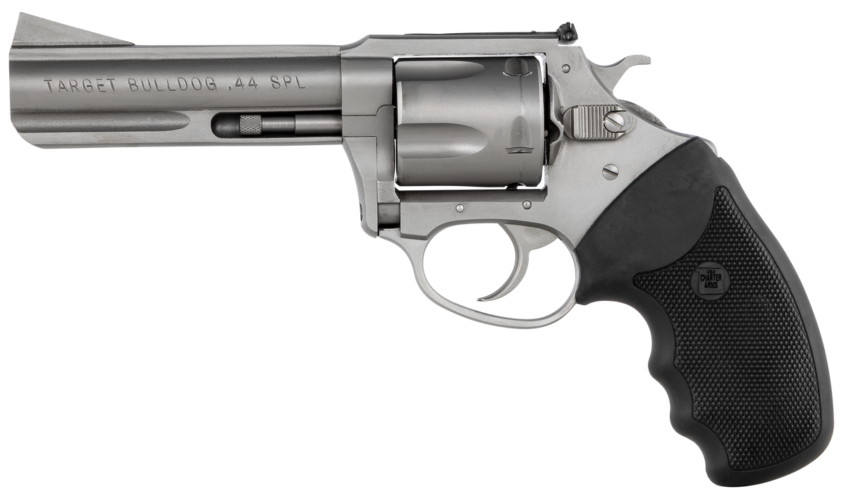 Charter Arms Bulldog Target .44 Special 4.20" 5-Shot DA/SA Revolver - Matte Stainless — view 2