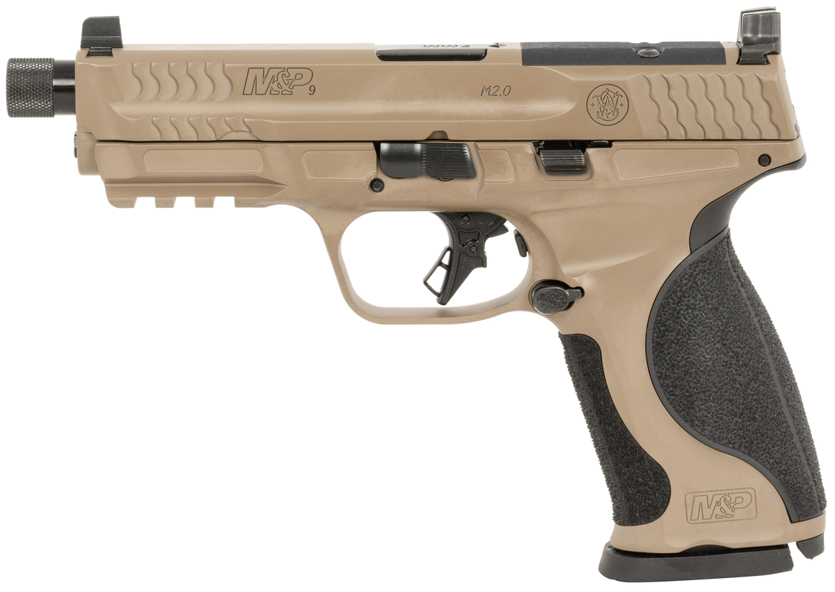 Smith & Wesson M&P9 M2.0 Metal 9mm Luger 4.625" 17+1 FDE Semi-Auto Pistol — view 2