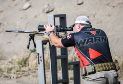 Warne 7841M Precision Mount 35mm Medium 0 MOA Scope Mount/Ring Combo - Black Anodized — view 2
