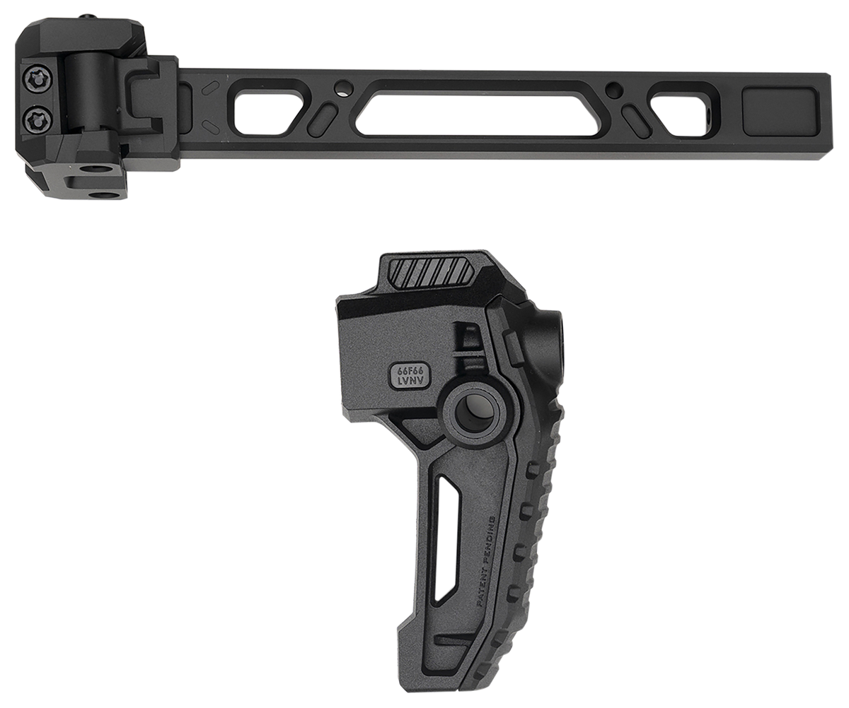 Strike Industries FSA Dual Folding Adapter Stock - 1913 Picatinny Mount - 6061-T6 Aluminum - Black — view 2
