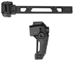 Strike Industries FSA Dual Folding Adapter Stock - 1913 Picatinny Mount - 6061-T6 Aluminum - Black — view 2