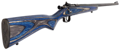 Crickett KSA2222 Youth 22 LR 16.12" 1-Rd Bolt Action Rifle - Blue Laminate Stock — view 2