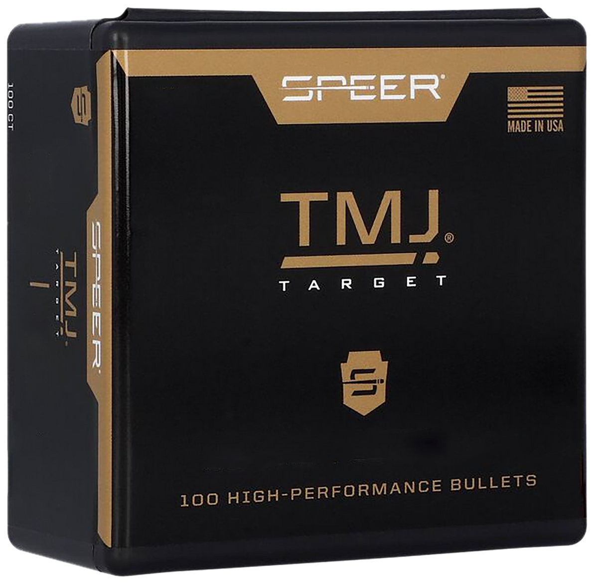 Speer Ammo 4399 TMJ .40 Cal 155gr Total Metal Jacket Reloading Bullets - 100/Box — view 2