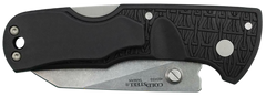 Cold Steel Kiridashi 2.5" Folding Sheepsfoot Plain 4116 SS Black Griv-Ex Handle — view 2