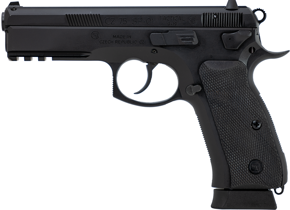 CZ 75 SP-01 Tactical 9mm Luger 4.60" 19+1 DA/SA Semi-Auto Pistol — view 2