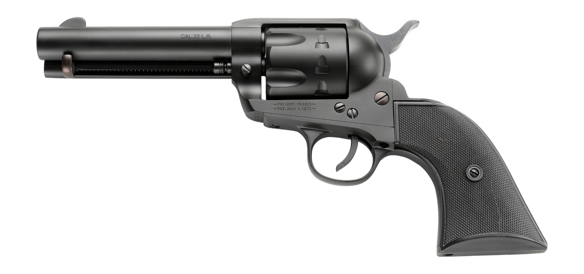 Pietta Alloy 9mm Luger 3.5" 6-Shot Revolver - Matte Black Alloy Steel Frame — view 2