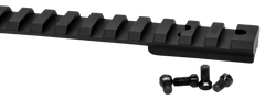 Warne V45120MOA Vapor Picatinny Rail Black Anodized Aluminum Howa 1500/Weatherby Vanguard Long Action 20 MOA - Except Weatherby MK V — view 2
