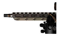 Q LLC Q-Sert 12" ARCA-Swiss Bolt-On Rail Plate - Flat Dark Earth — view 2