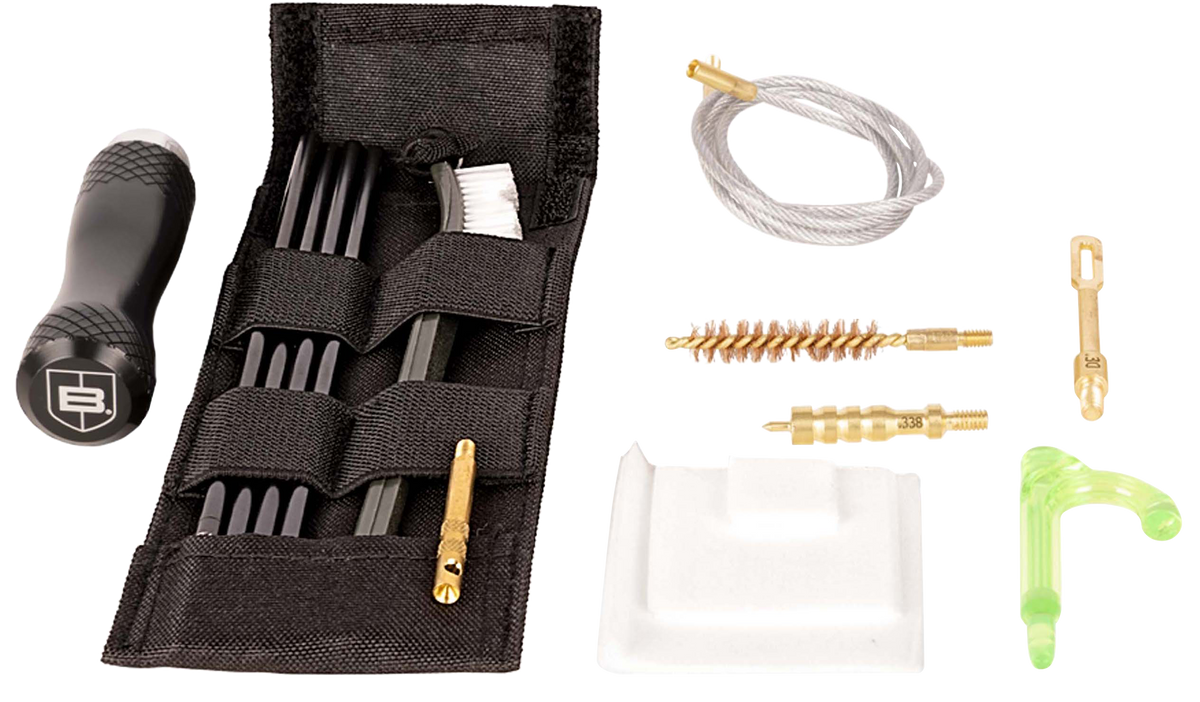 Breakthrough Clean Badge Series Rod/Pull-Thru Cleaning Kit .338 Cal - 9 Piece — view 2