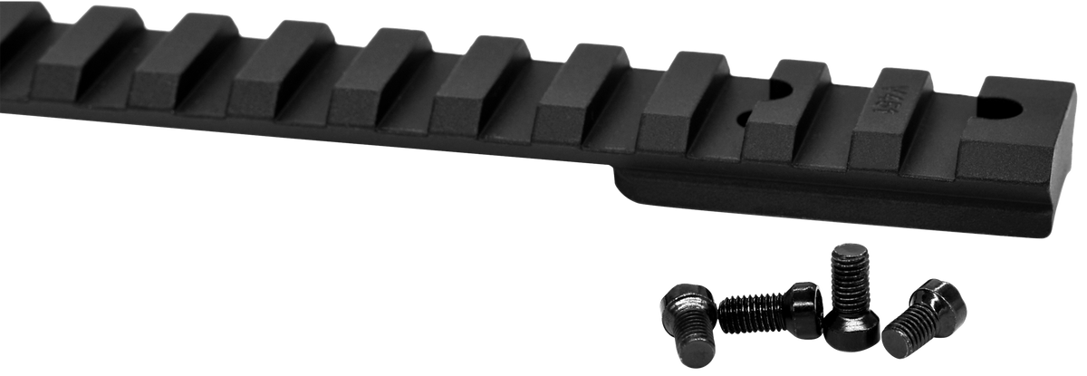 Warne V485M Vapor Picatinny Rail Black Anodized Ruger American Long Action 0 MOA — view 2