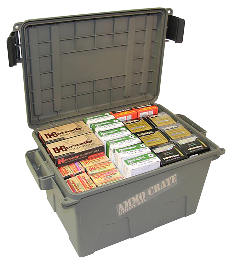 MTM Case-Gard ACR718 Ammo Crate Utility Box - Army Green — view 2