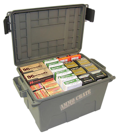MTM Case-Gard ACR718 Ammo Crate Utility Box - Army Green — view 2