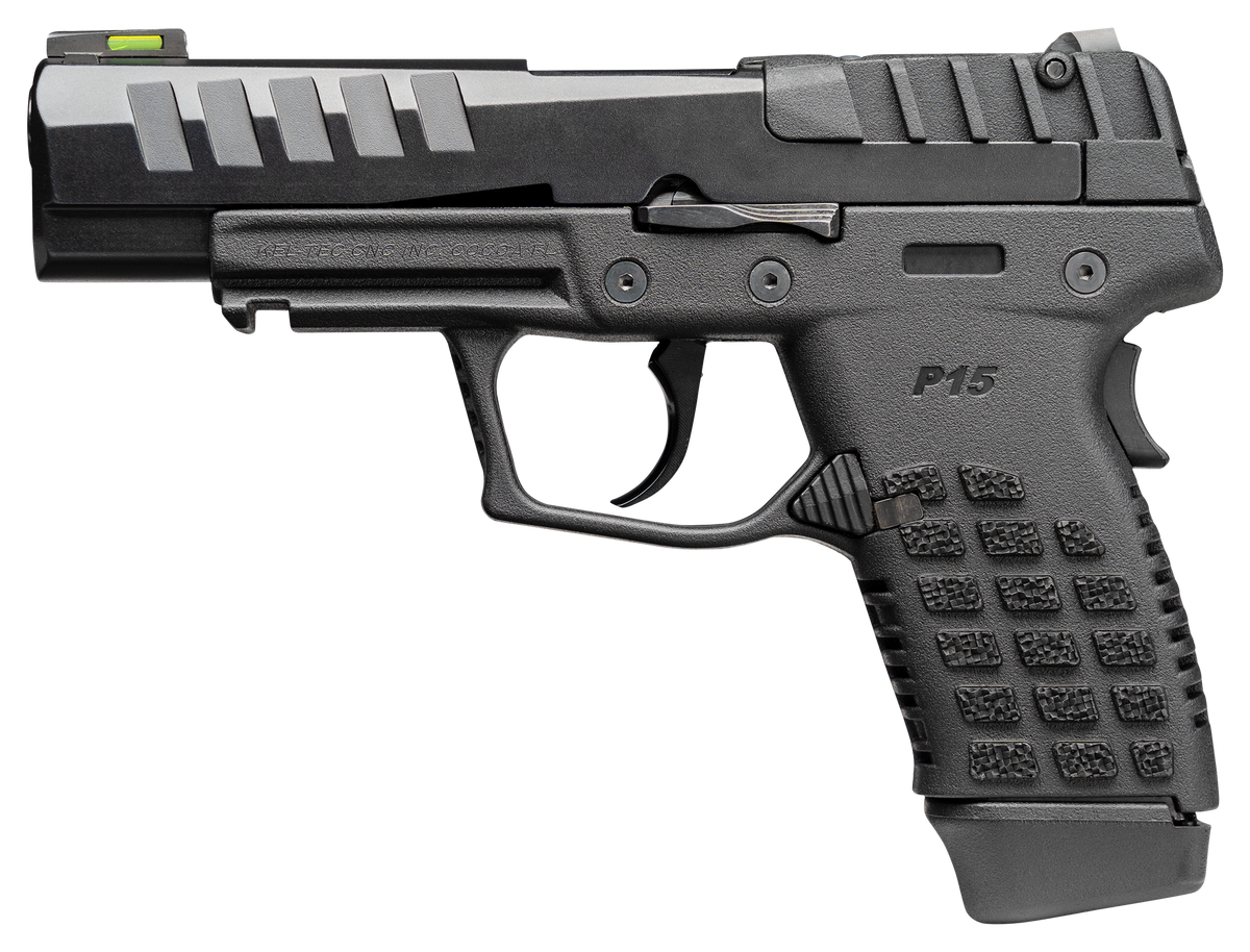 Kel-Tec P15 9mm Luger 4" 15+1 Striker-Fired Semi-Auto Pistol - Black — view 2