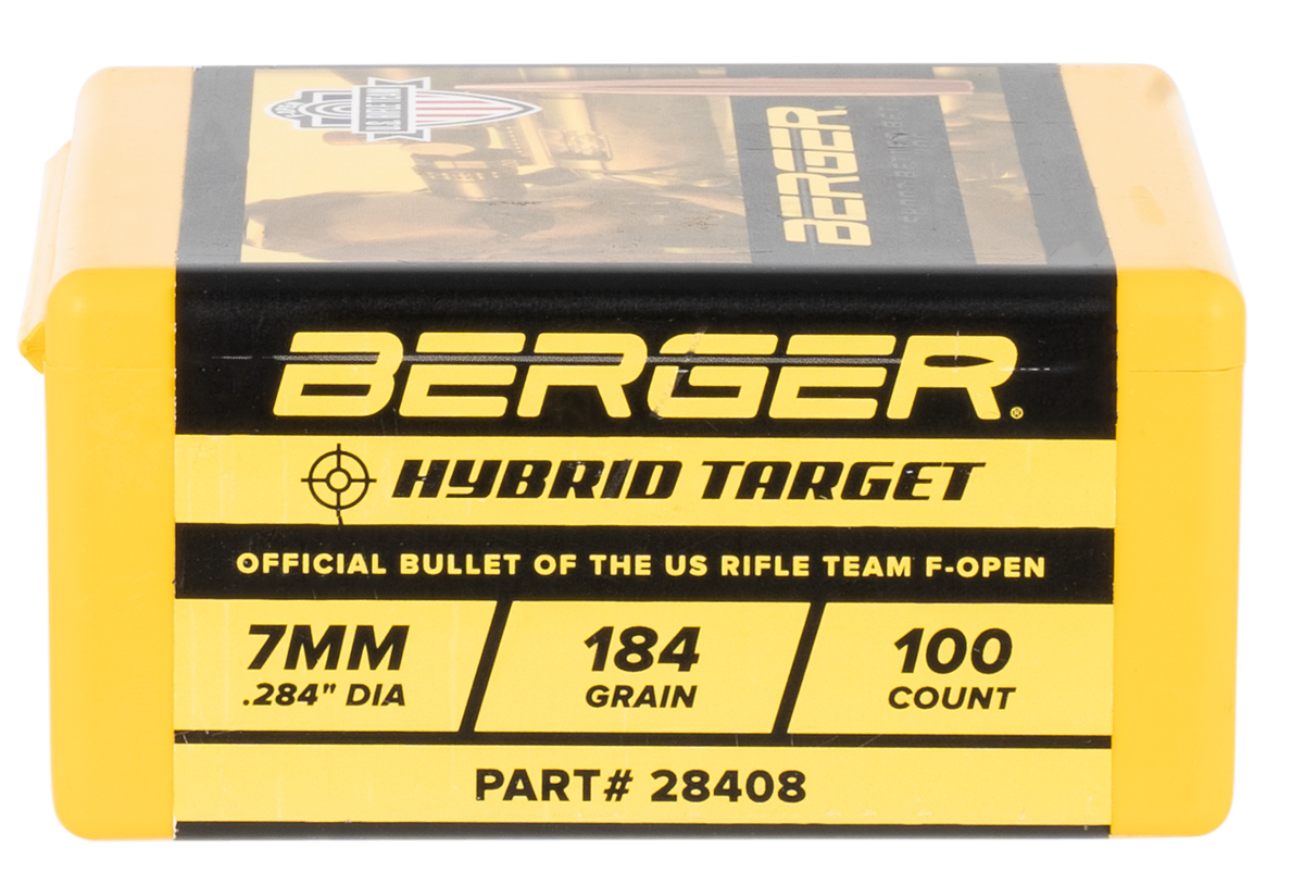 Berger Bullets Hybrid Target 7mm 184gr F-Open - 100/Box — view 2