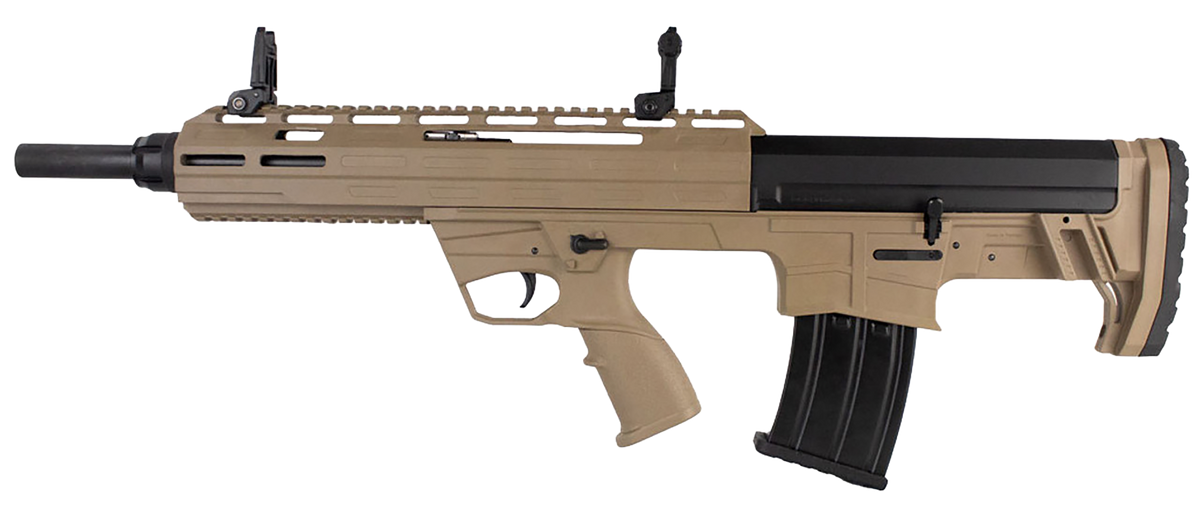 Tokarev USA TBP 12 Gauge 3" 5+1 18.50" Semi-Auto Bullpup Shotgun - FDE — view 2