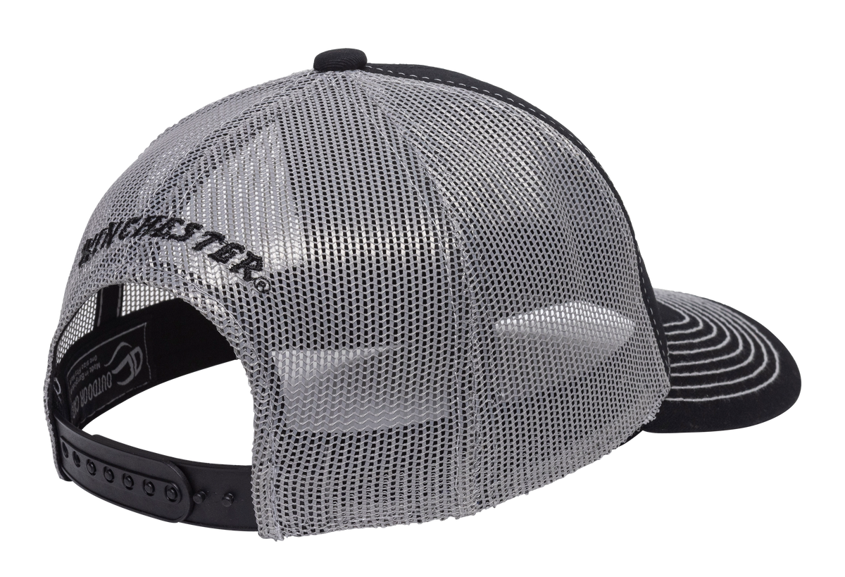 Outdoor Cap Winchester Cotton Twill Black/Light Gray Structured OSFA — view 2