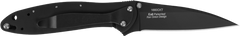 Kershaw Leek 3" Folding Modified Drop Point Plain Black DLC — view 2