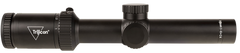 Trijicon Credo HX 1-6x24mm 30mm Tube Illuminated Green MOA Segmented Circle Riflescope - Satin Black — view 2