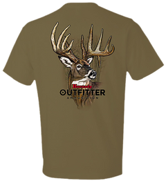 Horizon Design Hornady Big Buck T-Shirt Coyote Brown Cotton Short Sleeve 3XL — view 2