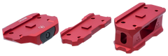 Strike Industries T1 Riser Mount Red Anodized 6061-T6 Aluminum Picatinny Rail — view 2