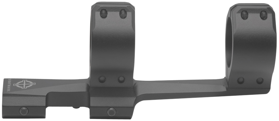 Sightmark Tactical 30mm Fixed Cantilever Scope Mount/Ring Combo Matte Black — view 2